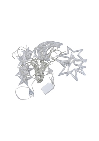 Xiyyadms Ramazan Gözde Ay Perde Işığı 126 Led 8 Aydınlatma Modu Pvc Teli Ev Dekorasyonu Avrupa Standartı 220v Diğer