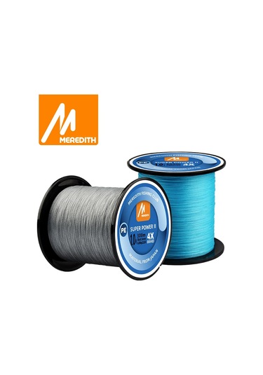 Meredıth-pe Sazan Balıkçılığı İçin Örgülü Multifilament Olta, 500m, 547yd, Blue 500m 60lb