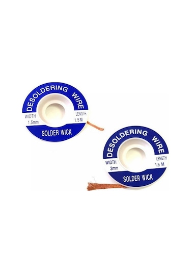 Class Zd-180 Lehim Temizleme Teli 2Li Set 1.5-3Mm