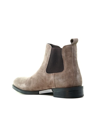 Yaşar Kaşlı Erkek Hakiki Deri Chelsea Bot 40-44 23k Ykö-12275 M Vizon Süet