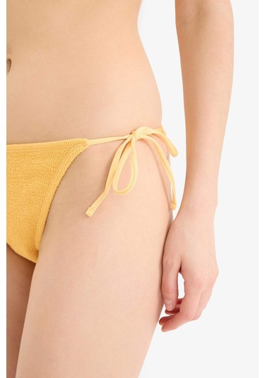 Defacto Bürümcük Bağcıklı Bikini Altı-fall İn Love E0208ax25smyl106 Sarı