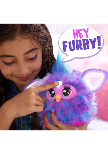 Furby Mor İnterakti̇f Peluş F6743