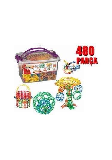 480 Parça Minyatür Puzzle Yumuşak Sağlıklı Oyuncak Eğlenceli