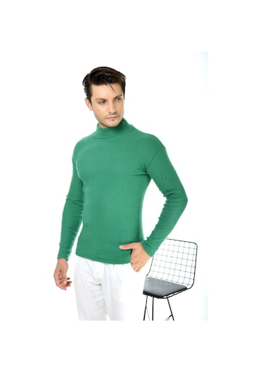 Belifanti Collection Erkek Yarım Balıkçı Yaka Slim Fit Kazak