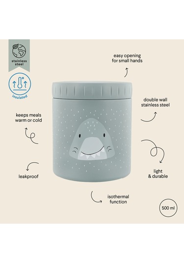 Trixie Mr.shark 500 Ml - Termal Öğle Yemeği Kabı Karışık