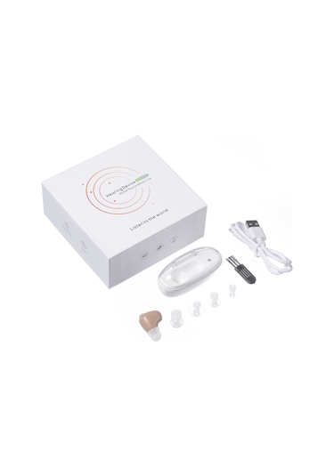 Z-12x Dijital İşitme Amplifikatörü Usb Şarj Edilebilir Ses Amplifikatörü İşitme Cihazları 32