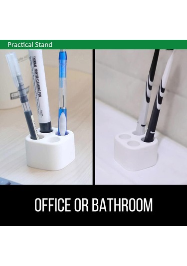 Adet Diatom Diş Fırçası Tutucu Diatomit Diş Fırçası Tutucu Dayanıklı Mini Diş Diğer