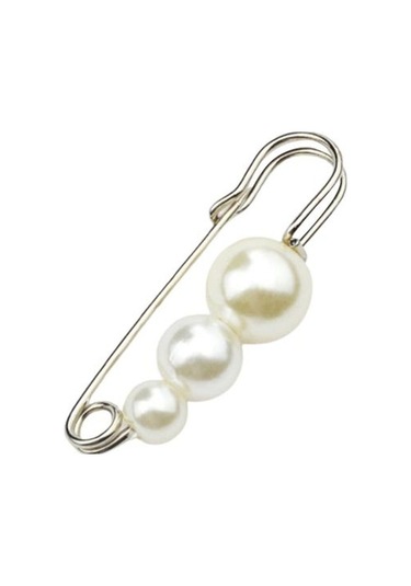 16 Güvenlik Broş İnce İşçilik Maruz Kalmayı Önler Çekici Sahte İnci Kadın Güvenliği Çok Renkli