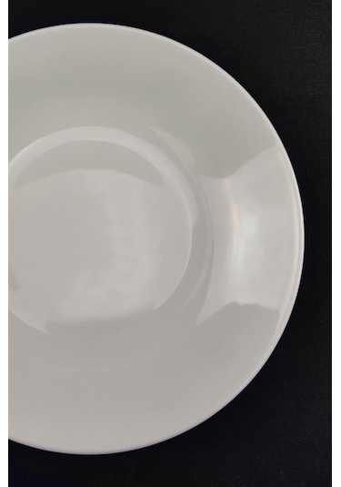 Digithome 6 Lı Deniz Form Çukur Tabak Yemek Tabağı Seti 19 Cm Krem Tl4037010 C320.003