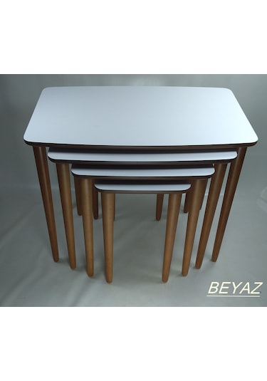 Mdf Lam 4 Lü Zigon Sehpa Mirzabeyoğlu Mobilya