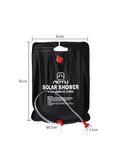 Sones Aotu 20l Güneş Banyosu Çantası Açık Hava Banyo Çantası Çok Renkli