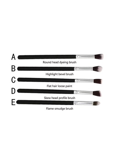 Moveevo Makyaj Aracı 10 Adet Makyaj Fırçası / Göz Farı Fırçası / Makyaj Aracı Seti