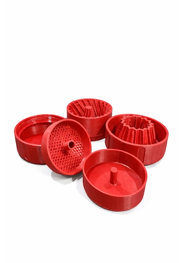 Grinder Tütün Öğütücü Kırmızı