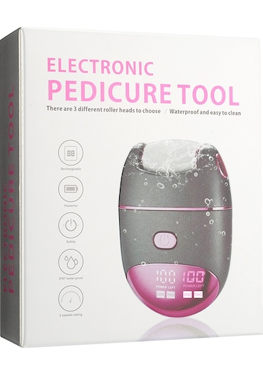 Moveevo Taşınabilir Elektronik Ayak Törpüsü Pedikür Aletleri, Profesyonel Pedi Ayak Bakımı Ölü, Sert Çatlak Kuru Ciltler İçin