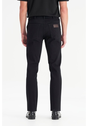 Wrangler Texas Slim Denim Pantolon Black Çok Renkli