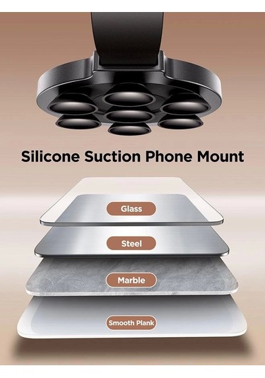 Joyroom Jr-zs393 Magsafe Uyumlu Vantuzlu Telefon Tutucu Çok Renkli