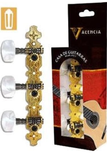 VALENCİA VCMH0150GD KLASİK GİTAR BURGU SETİ