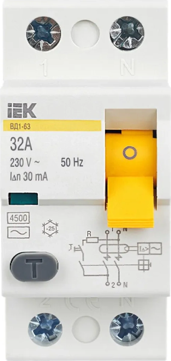 Iek Kaçak Akım Rölesi 32a 30ma Ac 74207467