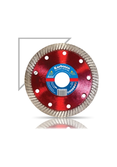 Karbosan Süper Turbo Elmas Kesici İnce 115 Mm