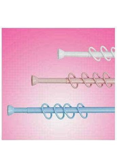 Zethome Banyo Duş Perde Borusu 120cm-210cm Mavi