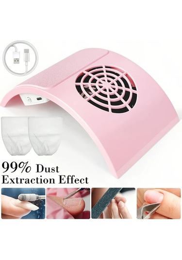 Willowhaven Beyaz 2 Yeniden Kullanilabilir Filtreli Tirmak Toz Toplayici Akrilik Tirmak Cilasi Emis Makinesi Salon Ev Manikur Seti Dusuk Gurultu