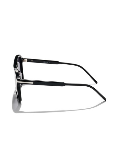 Hermod Old2090s-c2-53 Polarize Unisex Güneş Gözlüğü Siyah