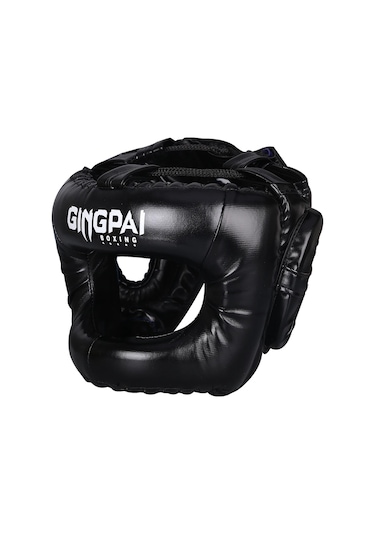 Profesyonel Yetişkin Erkek Kadın Kick Boks Sanda Mma Kask Burun Kırmızı