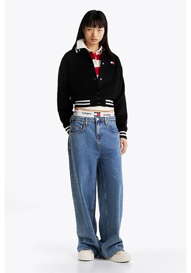 Tommy Jeans Kadın Ceket Ve Yağmurluk-dw0dw20165 Siyah
