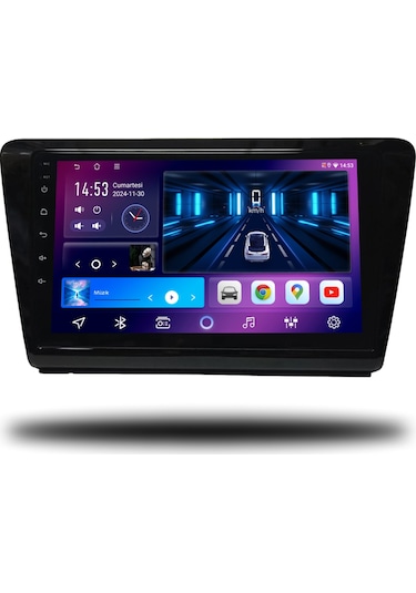Caros Skoda Rapid 2013-2018 Uyumlu Android Multimedya 4gb Ram 32gb Hafıza 9"