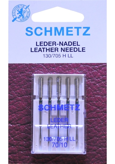 Schmetz 10 Numara Ev Tipi Dikiş Makine Deri İğnesi