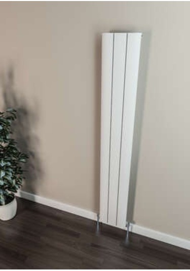 Warma Selanik Dikey Alüminyum Radyatör 280x1800 Pütürlü Antrasit 7946