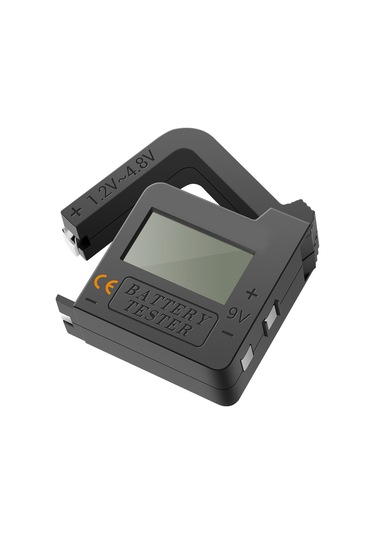 Yaozixa Dijital Ekranlı Pil Testeri - 1.2-4.8v Aralığında Pil Voltajı Ve Kapasitesi Testeri Aa, Aaa, D, C, Lityum, Cr2032 Vb.