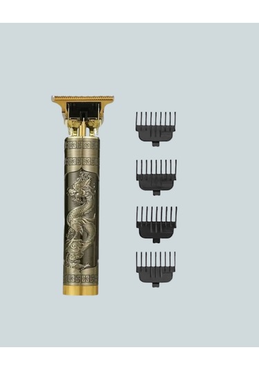 Şarjlı Titanyum Bıçaklı Saç Ve Sakal Kesme Makinesi