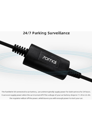 Novahub Xıaomı 70mai Park Güv. Kablosu, Kullanıcı Dostu Yönetim