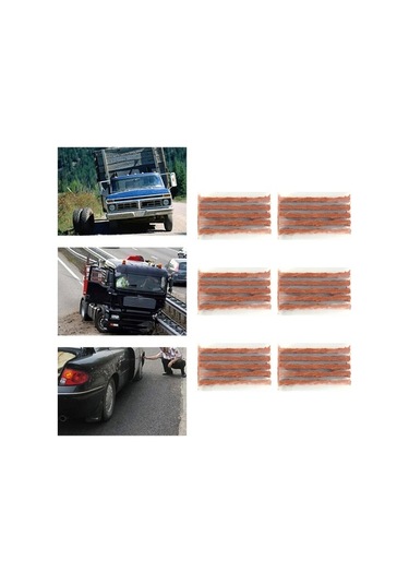 Pazly Lastik Tamir İpleri Kauçuk Şerit - Rv, El Arabası, Utv İçin Açık Kahverengi Açık Kahverengi