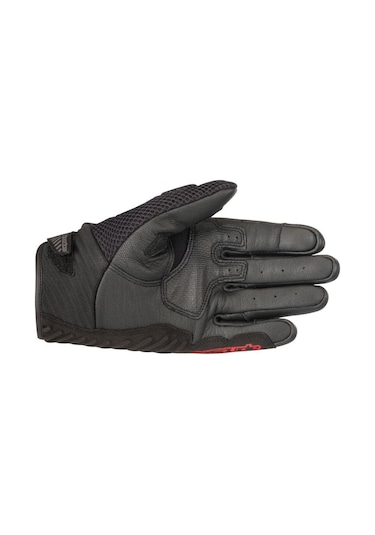 Alpinestars Smx-1 Air V2 Korumalı Motosiklet Eldiveni Siyah Kırmızı