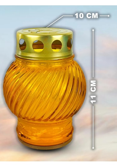 Memoria Mezarlık İçin Mumlu Söndürülmeyen 2'li Lamba 158760147