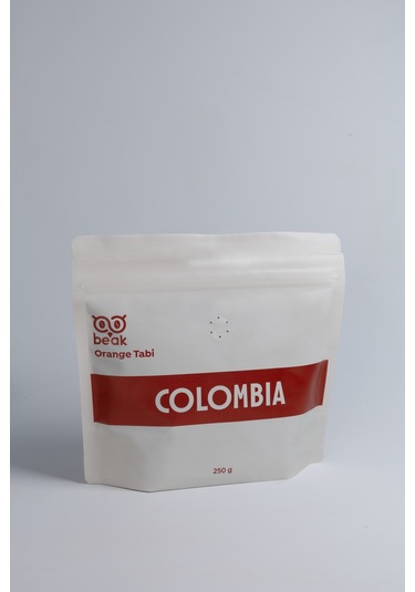 Colombia Orange Tabi Çekirdek Kahve 250 Gr , %100 Arabica Çekirdek Kahve