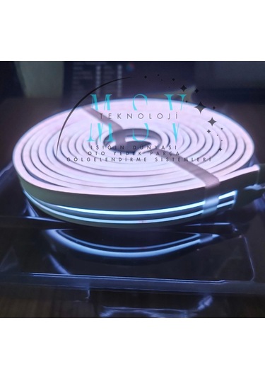 24v 10 Metre 6x12 Mm 120 Ledli Amimasyonlu Sese Duyarlı Rgb Pixel Neon Led Set Ir Kumanda Ve Bluetoo