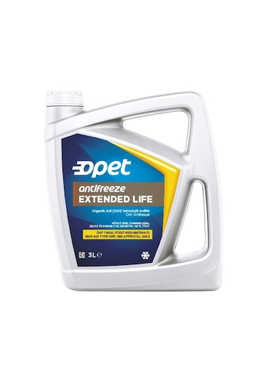 Opet Extended Life Kırmızı Antifreeze 3 L