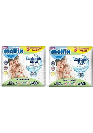 Molfix Molfıx Islak Mendil 2 Adet 3X60