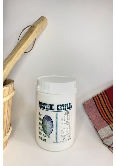 Doğal Kristal Mentol-Sauna ve Buhar Odası için 500 G