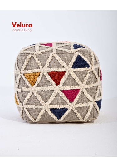 Magnus Grey - Multi - Puf Çok Renkli