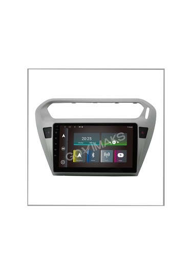 Cıtroen C-elysee 2012-2023 8 Gb Ram 128 Gb Hafıza Androıd Multımedıa Teyp