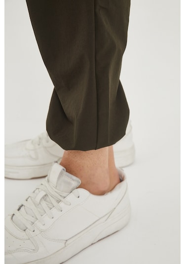 Camp Scoutland Camp550 Outdoor Tactical Kargo Cepli Ayarlanabilir Paçalı Oversize Erkek Jogger Yürüyüş Pantolonu Haki