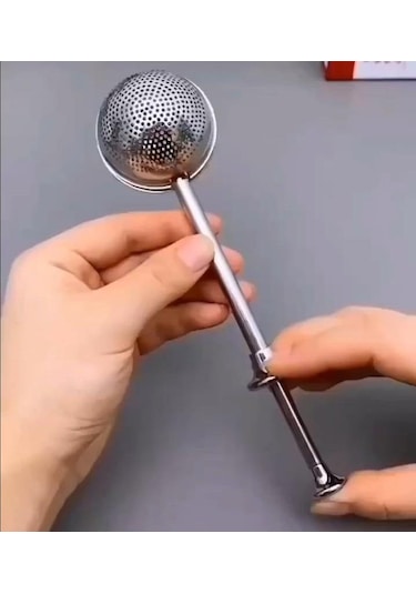 Zhlhome Bitki Çayı Süzgeci Çay Demleme Aparatı Gümüş