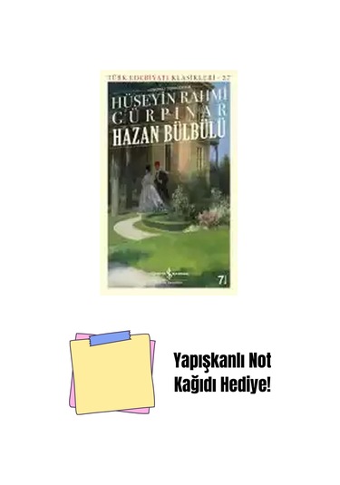 Hazan Bülbülü Sert Kapak + Yapışkanlı Not Kağıdı