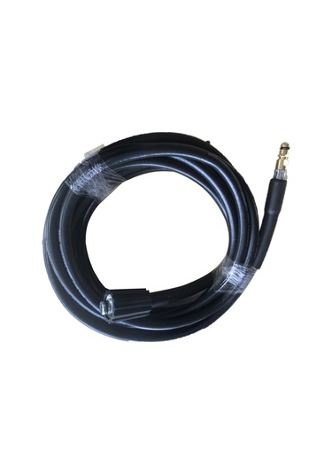 Leezsing Karcher K2-k5 Uyumlu 160bar Çelik Tel Örgülü 6/8/10m Yüksek Basınçlı Yıkama Makinesi Hortumu 6m