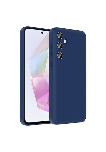 Kılıfist Galaxy Uyumlu A26 Kılıf Kamera Korumalı Kartlık Hazneli Klfs Vitra Kapak - Siyah Siyah