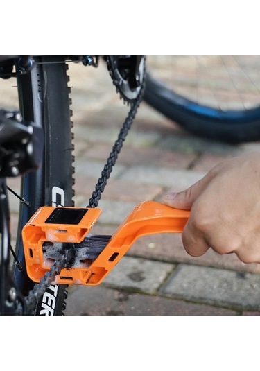 Sones Cylıon Bisiklet Çok Fonksiyonlu Zincir Yıkayıcı Dağ Bisikleti Bakım Aletleri Aksesuarları, Stil: Fırça